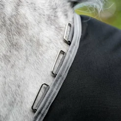 Horseware - Couverture d'extérieur Amigo Bravo 12 XL Original noir/ titanium grey/ argent 0g
