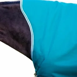 Horseware - Couverture d'extérieur Amigo Bravo 12 Wug avec Encolure Montante émeraude/ turquoise/ bleu 0g
