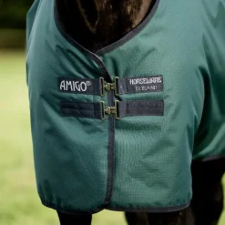 Horseware - Couverture d'extérieur Amigo Ripstop Pony Turnout dynasty green/ marine/ argent 0g