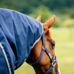 Horseware - Couverture d'extérieur Amigo Ripstop 900 Plus marine/ titanium grey 100g