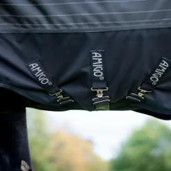 Horseware - Couverture d'extérieur Amigo FieldSafe Reflectech Plus Turnout noir 0g