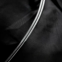 Horseware - Couverture d'extérieur Rambo Supreme Turnout Plus noir/ thunderstorm grey/ silver 250g