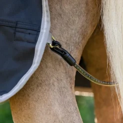 Horseware - Couverture d'extérieur Amigo Bravo Plus Pony Turnout noir/ titanium grey/ argent 50g