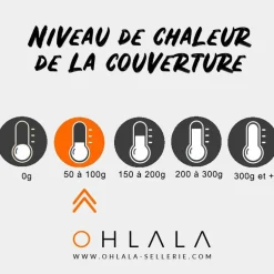 Horseware - Couverture d'extérieur Amigo Ameco bleu/ gris 100g