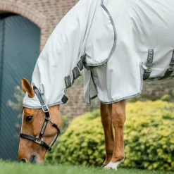 Horseware - Couverture d'extérieur Amigo Ripstop Hoody argent/ titanium grey/ argent