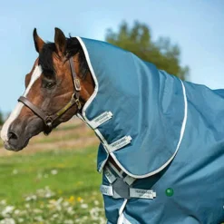 Horseware - Couverture d'extérieur Amigo Ameco bleu/ gris 0g