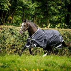 Horseware - Couverture d'extérieur Rambo Optimo Original marine/ thunderstorm grey/ argent 0g