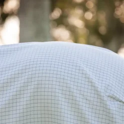 Horseware - Couverture d'extérieur Amigo Summer Plus marine check/ titanium grey/ argent