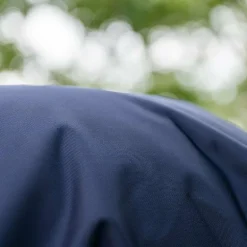 Horseware - Couverture d'extérieur Rambo Supreme Turnout Plus marine/ thunderstorm grey/ silver 250g