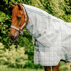 Horseware - Couvre-cou anti-mouches Newmarket witney charcoal