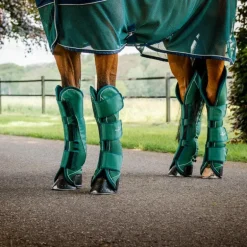 Horseware - Guêtres de transport Signature hunter green (x4)