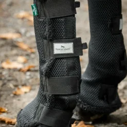 Horseware - Guêtres fermées de protection Show Ready noir/ argent