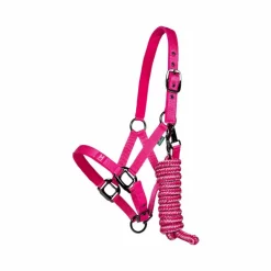 Horseware - Licol et longe Newmarket witney pink