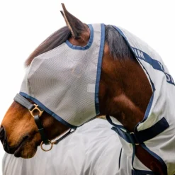 Horseware - Masque anti-mouches Mio Flymask lunar rock/ marine