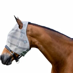 Horseware - Masque anti-mouches sans oreilles Newmarket witney charcoal