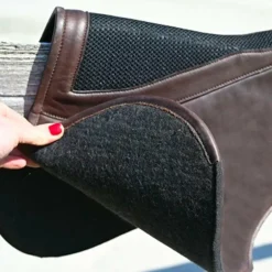 Jump'In - Amortisseur cuir et feutre havane