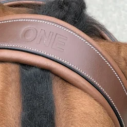 Jump'In - Bridon One Bruxelles avec rênes Noisette