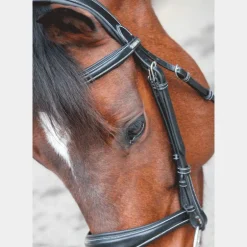 Jump'In - Bridon One Bruxelles avec rênes Noir