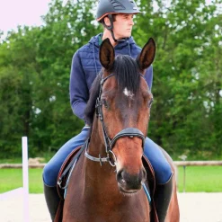 Jump'In - Bridon One Bruxelles avec rênes Noir