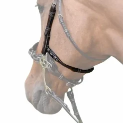 Jump'In - Montants et lanière pour hackamore collection Week noir