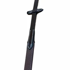 Jump'In - Rênes en caoutchouc simple collection Week havane