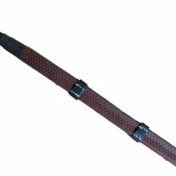 Jump'In - Rênes en caoutchouc avec arrêtoirs 1/2 collection One noisette