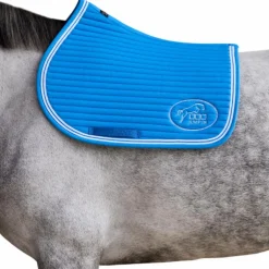 Jump'In - Tapis de selle Balthazar bleu royal/ blanc