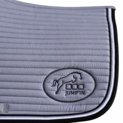 Jump'In - Tapis de selle Balthazar gris/ noir