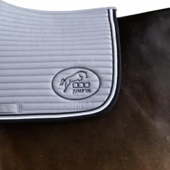 Jump'In - Tapis de selle Balthazar gris/ noir