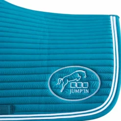 Jump'In - Tapis de selle Balthazar lagon/ blanc