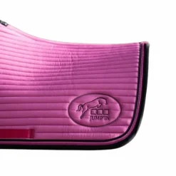 Jump'In - Tapis de selle Balthazar framboise/ noir