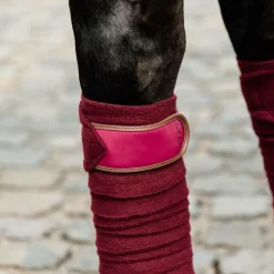 Kentucky Horsewear - Bandes de polo Bordeaux (x4)
