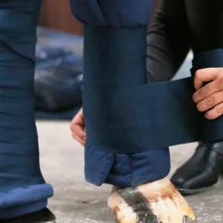 Kentucky Horsewear - Bandes de repos Repellent marine (x4)