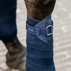 Kentucky Horsewear - Bandes de polo élastiques marine (x2)
