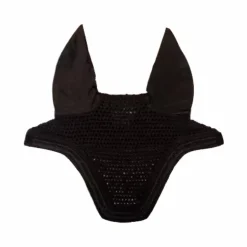Kentucky Horsewear - Bonnet pour chevaux Wellington Velvet Mini Pearls noir