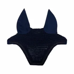 Kentucky Horsewear - Bonnet pour chevaux Wellington Velvet Mini Pearls marine