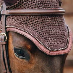 Kentucky Horsewear - Bonnet Glitters marron