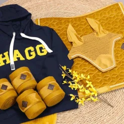 Kentucky Horsewear - Bonnet Wellington velvet moutarde