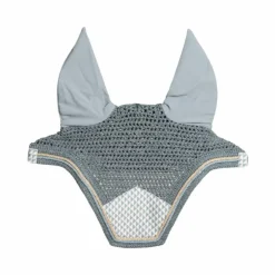 Kentucky Horsewear - Bonnet pour chevaux Wellington Velvet Printing flags light blue