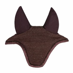 Kentucky Horsewear - Bonnet anti-bruit Glitters marron