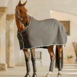 Kentucky Horsewear - Chemise séchante Show Vegan Wool grise