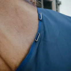 Kentucky Horsewear - Couverture d'extérieur Turnout Rug All Weather waterproof comfort marine 400g