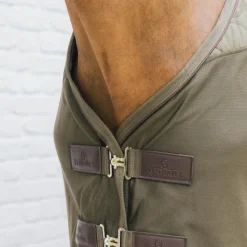 Kentucky Horsewear - Couverture polaire Transport Combo Cooler Fleece vert sapin