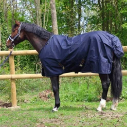 Kentucky Horsewear - Couverture d'exterieur marine 50g