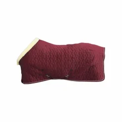 Kentucky Horsewear - Couverture de présentation velvet bordeaux pour minis 160g