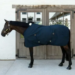 Kentucky Horsewear - Couverture de box et d'extérieur Canvas marine