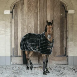 Kentucky Horsewear - Couverture de box en fausse fourrure grise 400g