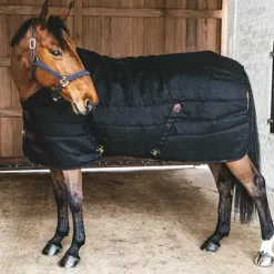 Kentucky Horsewear - Couverture d'écurie Classic noir 100g