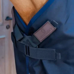 Kentucky Horsewear - Couverture d'extérieur Turnout Rug All Weather waterproof comfort marine 100g