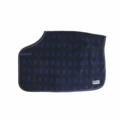 Kentucky Horsewear - Couvre reins carré Heavy Fleece à carreaux 0g